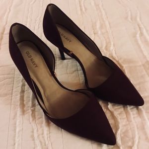 Dark Burgundy Pumps
